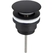 FortiFura Calvi Klikwaste afvoerplug mat zwart X15060 MB
