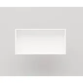 Boss & Wessing Inbouwnis BWS Solid Alcove 60x30x10 cm Mat Wit