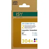 ISY Multipack 2 HP 304xl Bk+cl