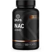 Pure NAC (N-Acetyl Cysteine) - 100 v-caps