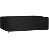 vidaXL Tuinmeubelhoes met 12 oogjes rechthoekig 227x152x65 cm