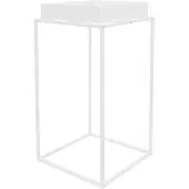 ML-Design Plantenhouder Will | metaal wit 45x45x88 cm plantenhouders en -hangers | NADUVI
