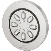 GROHE Rainshower Zijdouche - 2 straalsoorten - 8.9x8.9cm - rond - supersteel 26801DC0