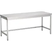CombiSteel Werktafel | open onderstel | 110cm | RVS | | 7812.0155