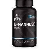 Pure D-Mannose 500mg - 120 v-caps
