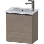 Duravit Fonteinkast d-neo wand 410x274x440 mm links mat eiken
