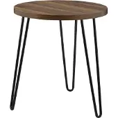 Dorel Home Owen-Endtable Square in Walnootkleur