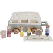 Little Dutch Vintage Camperbus Met Gezin