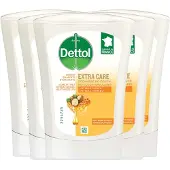 Dettol No-Touch Handzeep Navulling Honing & Vanille (Nourish) - 5 x 250ml - Voordeelverpakking
