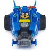 Spin Master Paw Patrol: De Mighty Film, afstandsbedieningspolitiewagen met Chase (blauw)