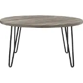 Dorel Home Owen-Eindtafel - Grijs Eikenlook