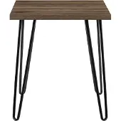 Notio Living Owen-Eindtafel - Vierkant - Walnootlook