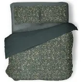 Eleganzzz Dekbedovertrek Foil Velvet - green 240x200/220cm