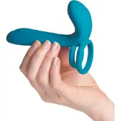 XOCOON Couples Vibrator cockring - Groen