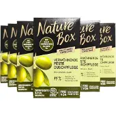 Nature Box Olive Shower Bar 6 x 100 g - Voordeelverpakking