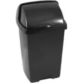 Addis Afvalbak 'Nox' - Roll Top Prullenbak - 25 liter - Zwart