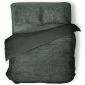 Eleganzzz Dekbedovertrek Teddy Pluche - bottle green 240x200/220cm
