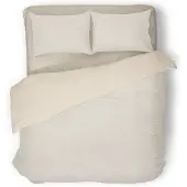 Eleganzzz Dekbedovertrek Teddy Pluche - off white 240x200/220cm