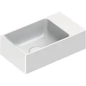 Catalano Premium Fontein 40x23cm Keramiek - Zonder Kraangat - Mat Wit - 8055348938821 - Rechthoekig - Wastafels, Fonteinen, Opzetfonteinen