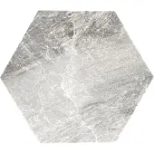 Sphinx Tegel 22 x 25 cm - Grijs - Keramiek - Zeshoekig - 9 stuks - 0,37 m2 - Marmerlook - Wandtegels - Tegels - XZ31101