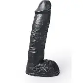 HUNG System Dildo Mickey 24 cm - zwart