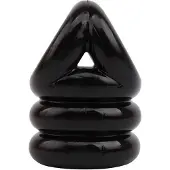 Chisa Novelties GK Power - Triangle ++ Cockring - Zwart