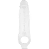 Chisa Novelties Novelties - Mighty Loop - Penis Sleeve Met Scrotum Lus - Transparant