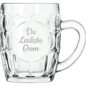 Libbey Gegraveerde Bierpul 55cl De Leukste Oom