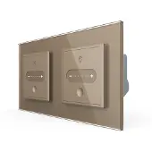 Livolo | Goud | SR+SR | Slide-Dimmer | Smart Home - Bekijk hier!