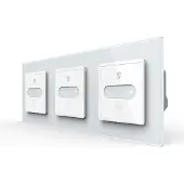 Livolo | Wit | SR+SR+SR | Slide-Dimmer | Smart Home - Bekijk hier!