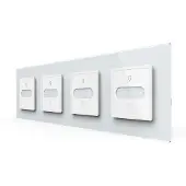 Livolo | Wit | SR+SR+SR+SR | Slide-Dimmer | Smart Home - Bekijk hier!