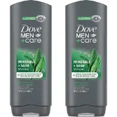 Dove Douchegel Minerals + Sage 2 x 400 ml