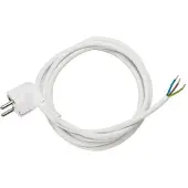 VB Extend Aansluitsnoer + RA 3x1.5mm 2 meter wit
