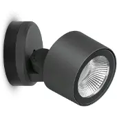 Lombardo Noa 50 Wandlamp Grey Anthracite | 40° | 2700K IP66