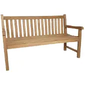 BUITEN living Genua 3-zits tuinbank | teakhout | 150cm 3 personen