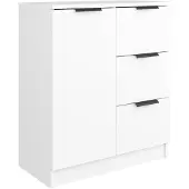 vidaXL Dressoir 60x30x70 cm bewerkt hout wit