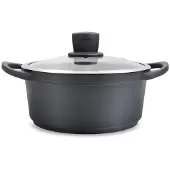 Maestro MR-4320 braadpan - zwart - met deksel - Ø 20 cm - 2.7 L