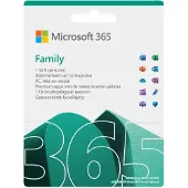 Microsoft 365 Family (12 maanden/6 apparaten) Digitale licentie