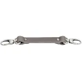 The Hantler Chest strap Warm taupe / Old silver, Regular