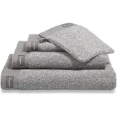 Vandyck Home Mouline Mole Grey Handdoek 60x110