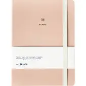 A-Journal - Notitieboek - beige - A5 - 160 pagina's
