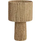 Light & Living Japandi tafellamp Pitino bruin Ø 31,5cm
