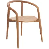 Light & Living Eetkamerstoel 59x53x74 cm PALCA hout naturel (Naturel, 53x74x74cm)