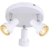 Rabalux Spot Konrad | metaal wit 1.5x24 cm spots | NADUVI