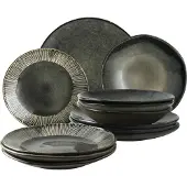 Dutch rose Organic set 12 delig servies groen