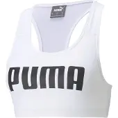 Puma 4keeps Medium Impact Sports Bra Wit XS Vrouw