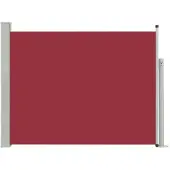 vidaXL Tuinscherm uittrekbaar 140x500 cm rood