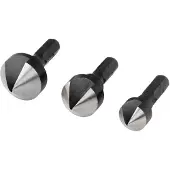 Wolfcraft Verzinkboren | WS | 6-kant | Ø12, 16, 19mm | 3 stuks - 2584000