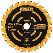 DeWalt Accessoires Cirkelzaagblad 165x20x24t Finish, kerf 1,65mm - DT10624-QZ