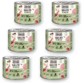 Mac'S Kattenvoer Natvoer Blik 95,8% Lam & Kalkoen 6 x 200g